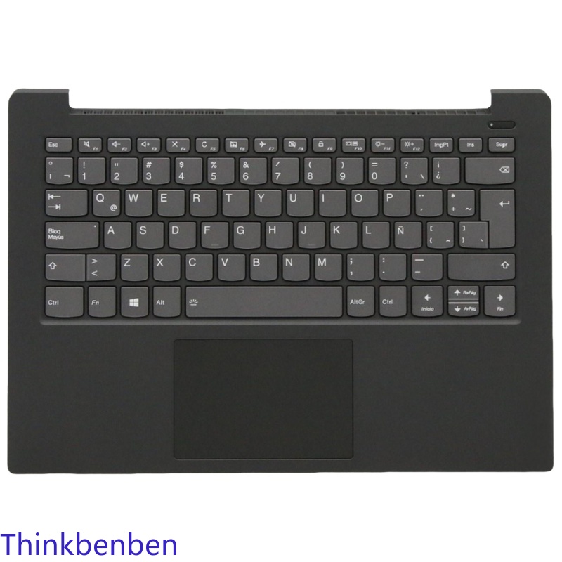 Laptop Accessories Keyboard Cover - Funda superior para teclado negro latino
