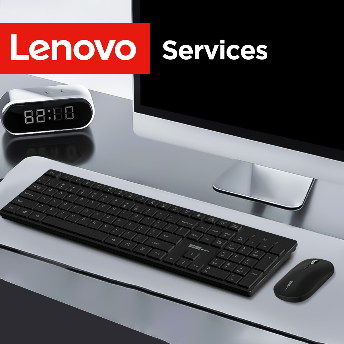 Laptop External Accessories - Combo de Teclado y Ratón Inalámbrico