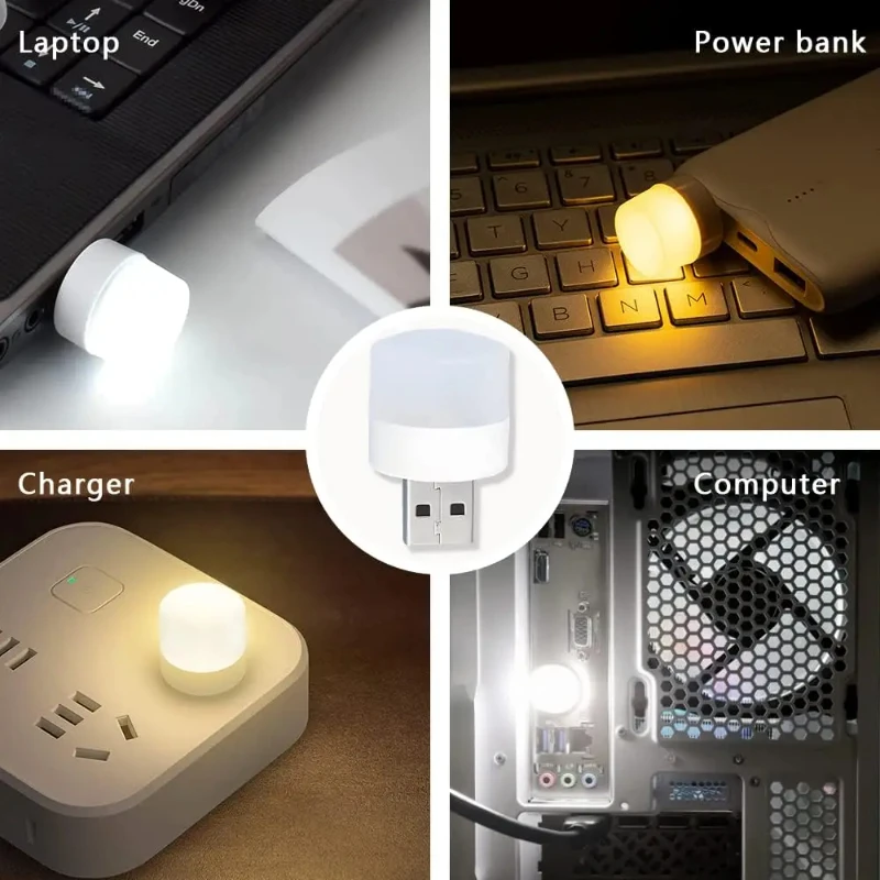 Laptop Accessories Light - Mini luz nocturna USB, protección ocular