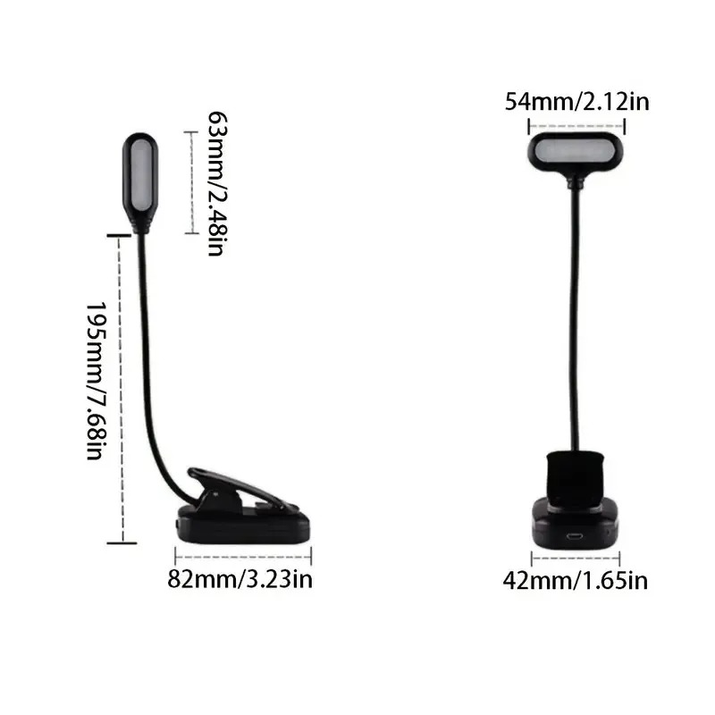 Mini luz LED para libros con c - Laptop Accessories Light reseña y precio