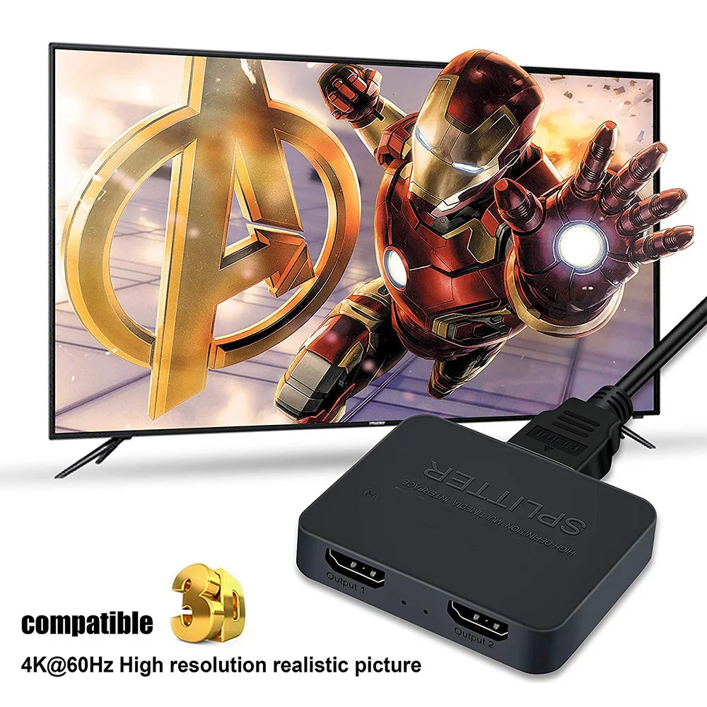 Conmutador HDMI 4K 1 Entrada 2 - Laptop Accessories Display reseña y precio