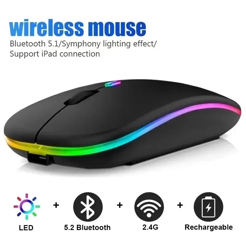 Ratón inalámbrico Bluetooth de - Laptop External Accessories reseña y precio