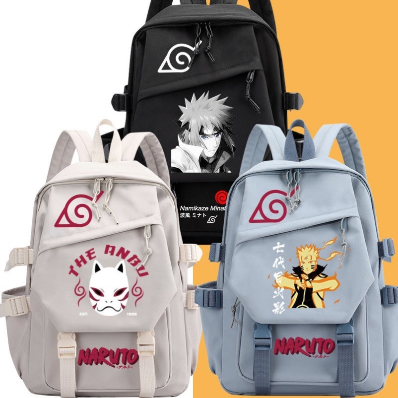 Mochila de anime Naruto Sasuke - Laptop Accessories To Gift reseña y precio