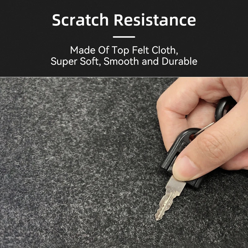 Alfombrilla de fieltro de lana - Laptop Accessories Display reseña y precio