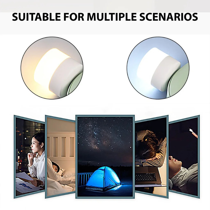 Mini luz nocturna USB, protecc - Laptop Accessories Light reseña y precio
