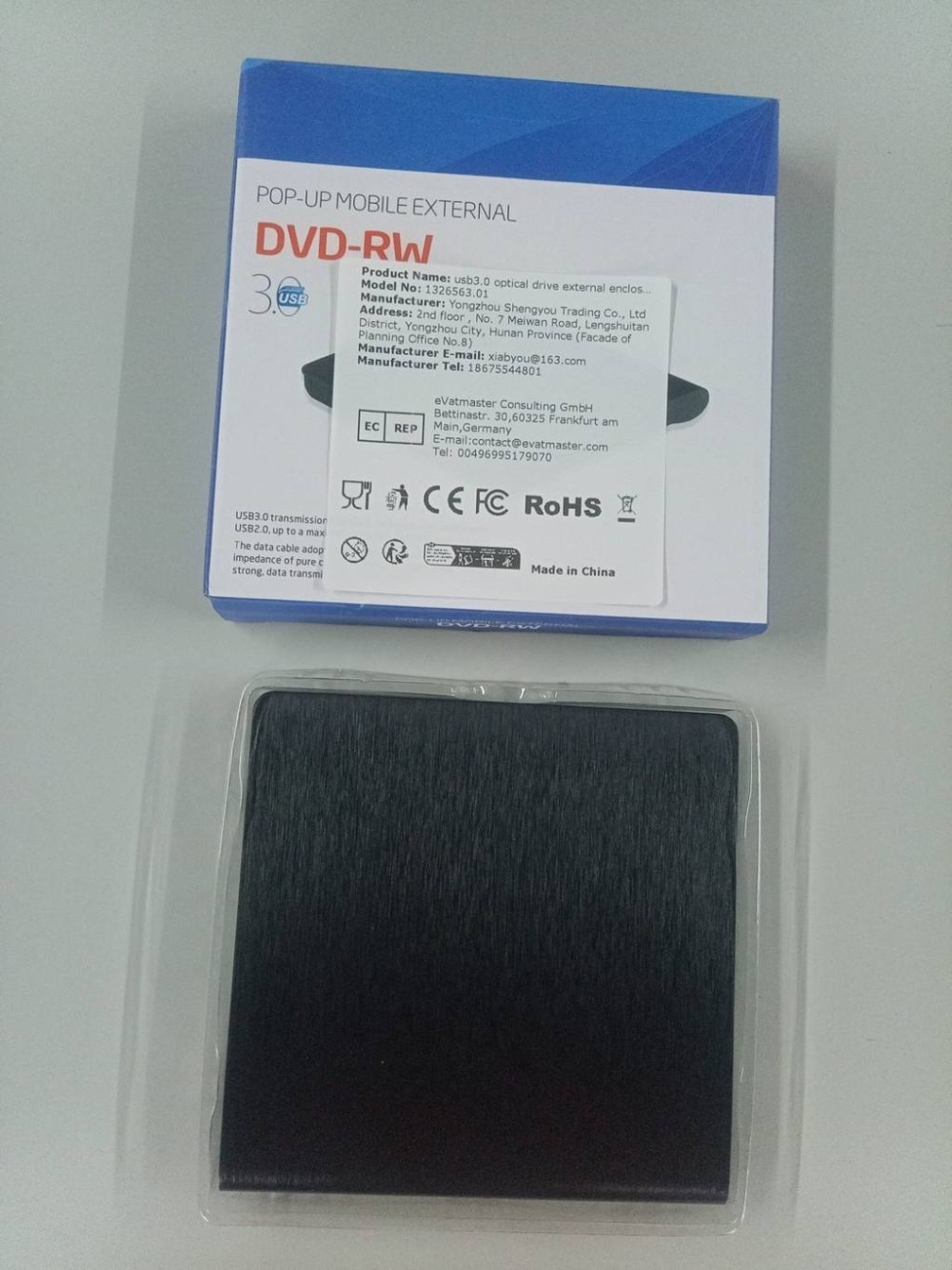 Carcasa Externa Delgada para D - Laptop External Accessories reseña y precio